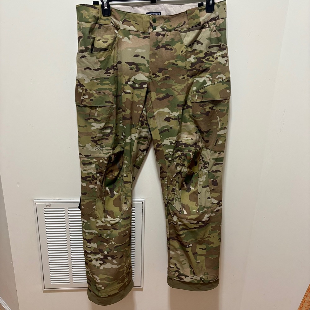Arcteryx LEAF Drac Multicam Combat Pants Mens XXL Camo Tactical Softshell